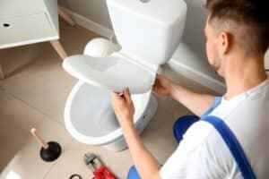 What are the most common problems with toilets